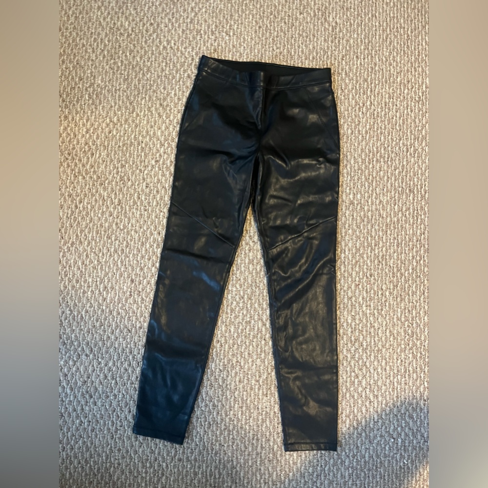 Free people leather leggings